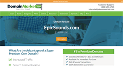 Desktop Screenshot of epicsounds.com