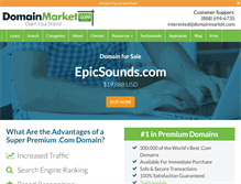 Tablet Screenshot of epicsounds.com